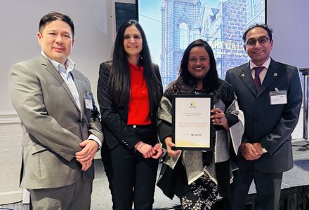 Grampian pair awarded for collaborative excellence after successful delivery of research conference